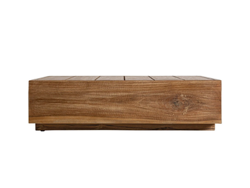 TRENA - Low square wooden coffee table by Vical Home - view 3